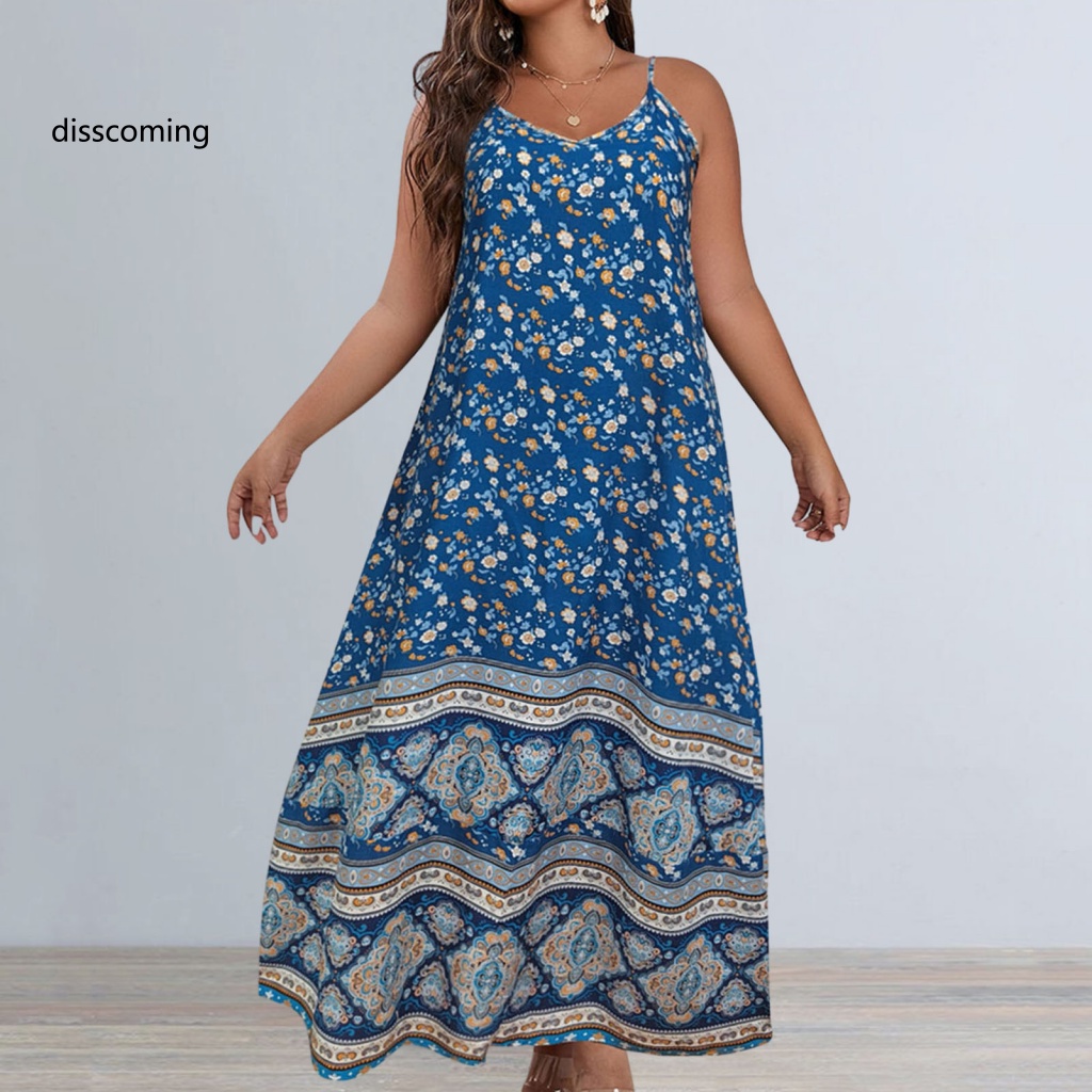 Áo Thun In Hình SL SL SL SL Thời Trang Cá Tính| Đầm Maxi Hai Dây Dáng Chữ A Họa Tiết Hoa Phong Cách Bohemian Thời Trang Mùa Hè Cho Nữ