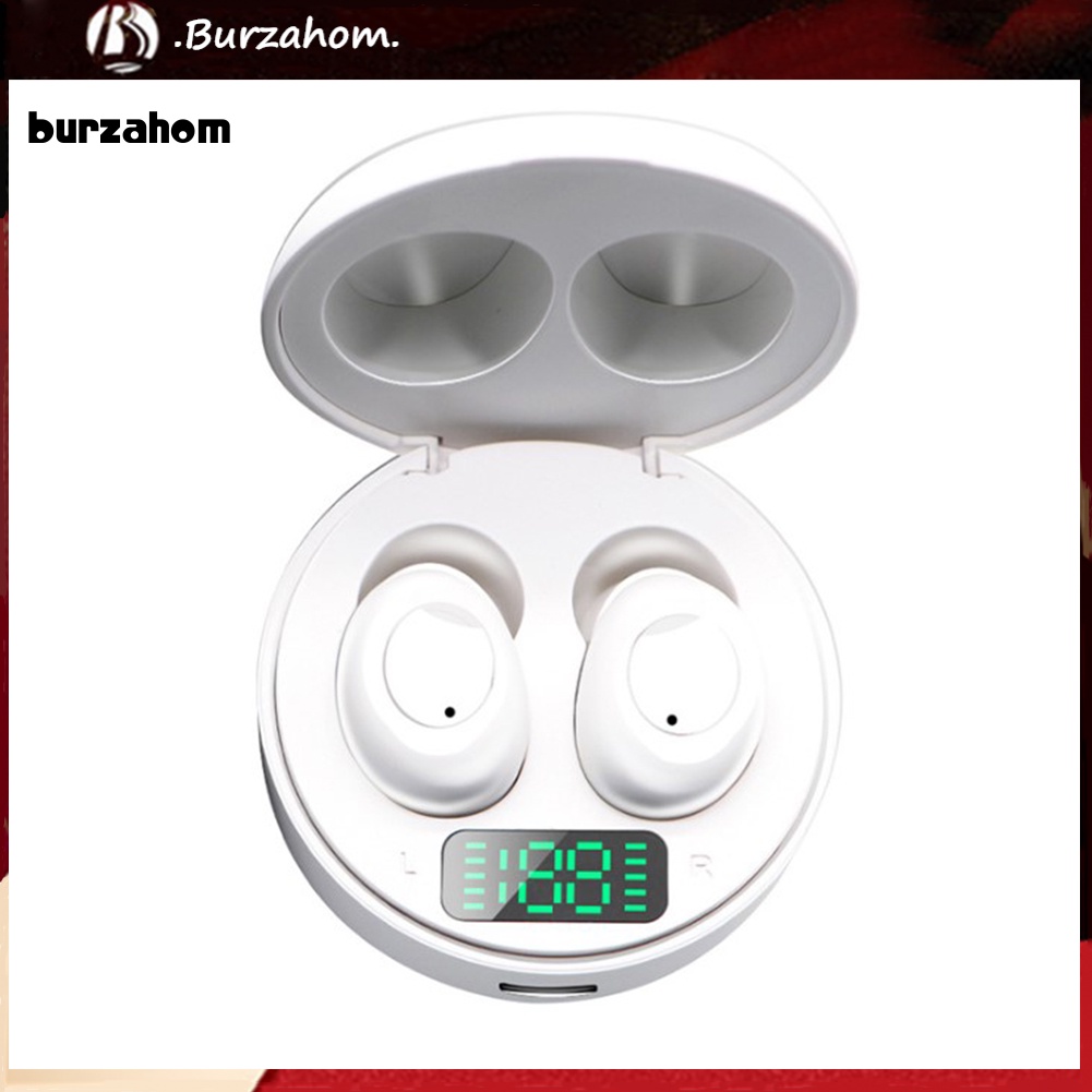 Tai Nghe Bluetooth Chống Nước Bur J1 50 Kèm Hộp Sạc