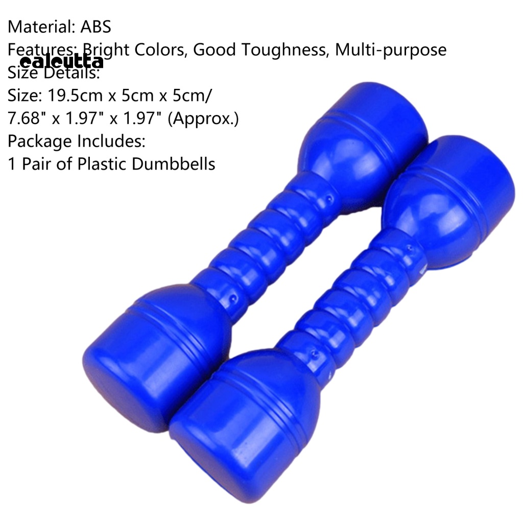 1 Cặp Tạ Nhựa Đa Năng Thân Thiện Với Môi Trường Dùng Tập Thể Hình