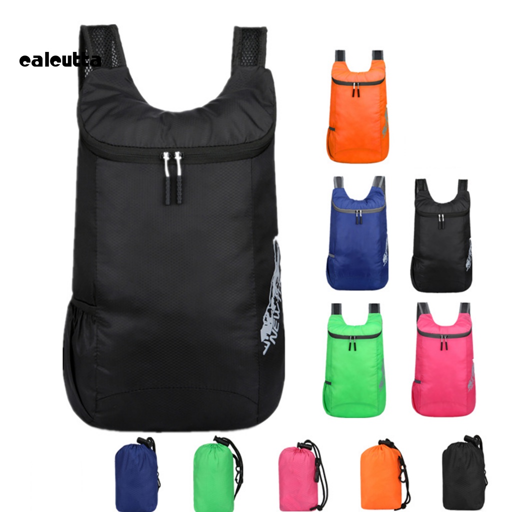Ba Lô Unisex Phối Lưới Tổ Ong Thoáng Khí Trọng Lượng Nhẹ Chống Thấm Nước Cho Hoạt Động Ngoài Trời