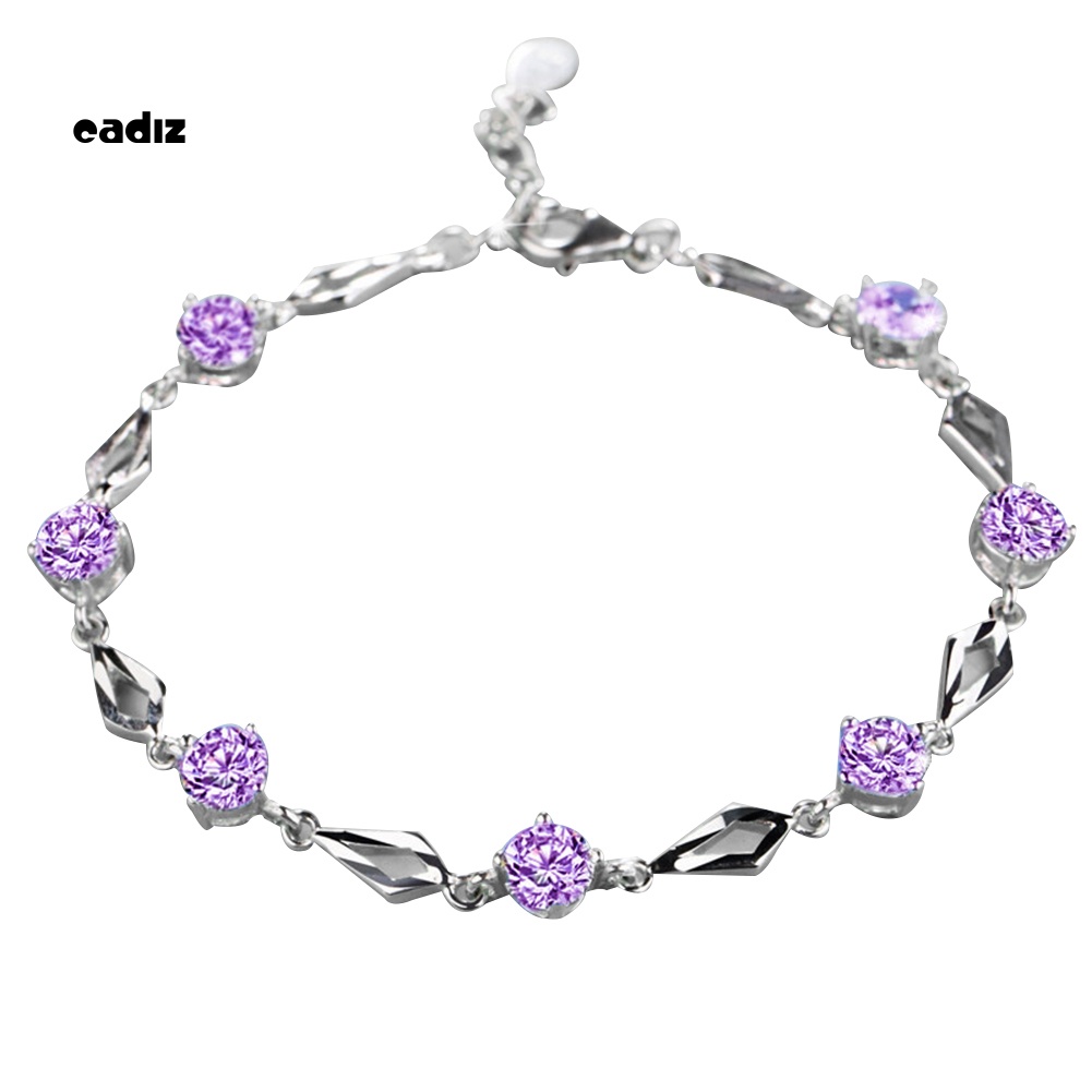 Vòng Tay Đính Đá Lấp Lánh Thời Trang Cho Nữ