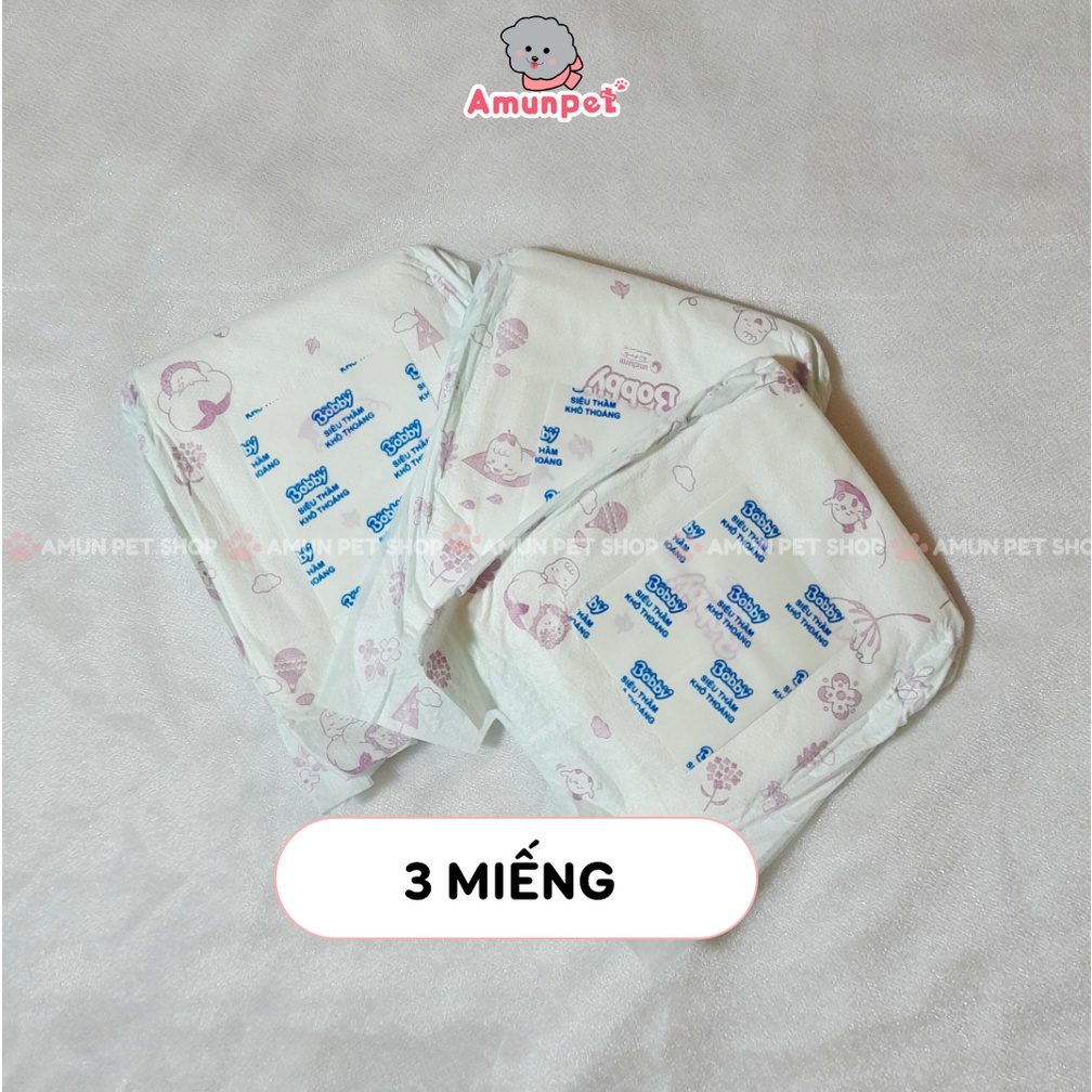 Miếng Tã Lót Thấm Hút Cho Chó Đực Combo 5 Miếng Lót Bên Trong Bỉm Sinh Lý Tã Vải Quấn Bụng Cún Đực Amun Pet