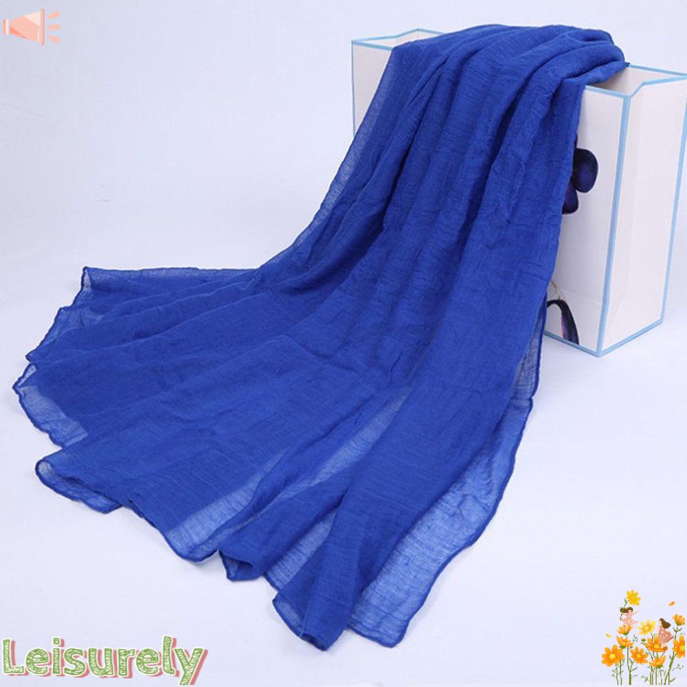 LEILY Khăn Choàng Pashmina Mềm Mại Chống Nắng Khi Đi Biển