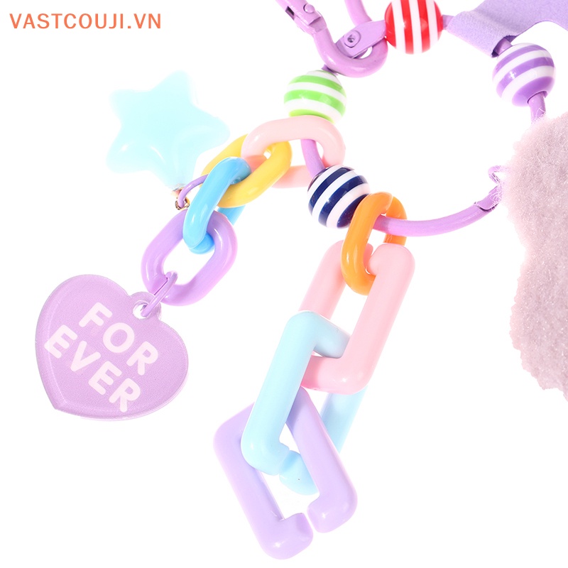 Móc Khóa Bông Hoa Tulip DIY Sáng Tạo Dễ Thương Cho Cặp Đôi