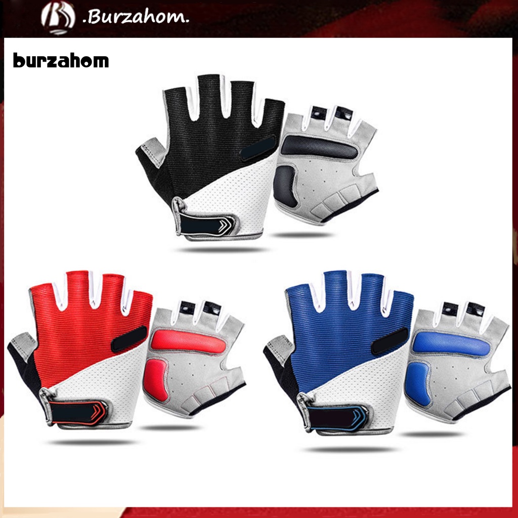 1 Đôi Găng Tay Nửa Ngón Chống Trượt Thoáng Khí Cho Nam Nữ