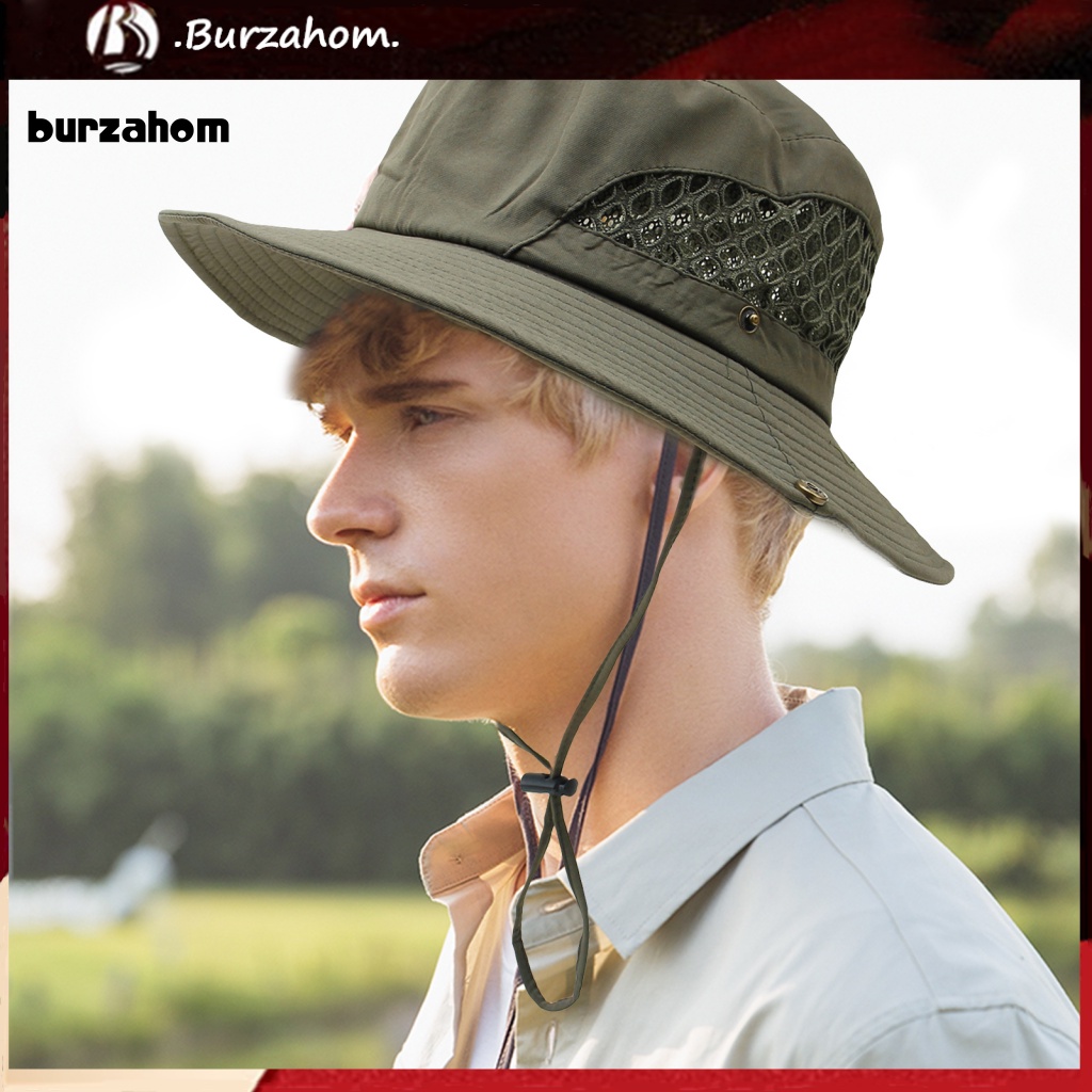 Mũ Câu Cá Bằng Cotton Vành Rộng Có Thể Gập Lại Trang Trí Trẻ Trung Cho Thanh Thiếu Niên