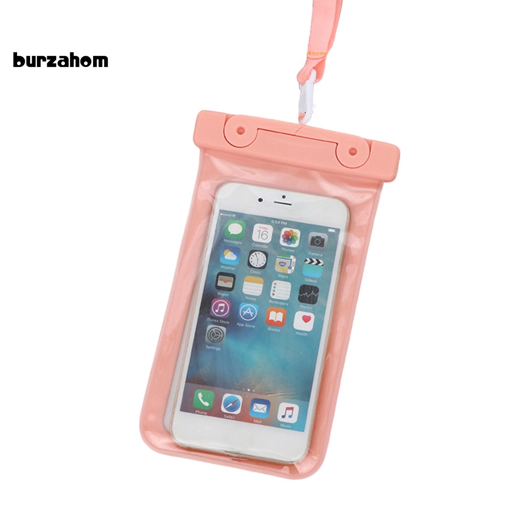 Túi Đựng Điện Thoại Trong Suốt Chống Nước Chống Rò Rỉ Kèm Dây Đeo Tiện Dụng