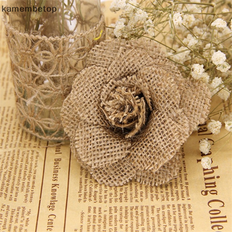 Tấm Vải Bố In Hoa Hồng Trang Trí Bàn Tiệc Cưới / Giáng Sinh