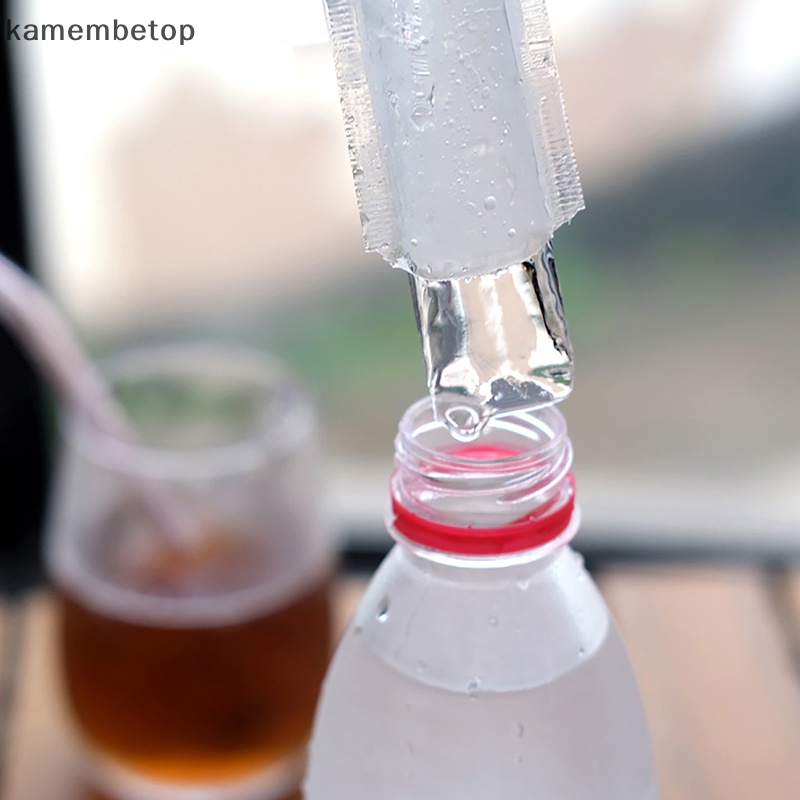 Bộ 20 Túi Nhựa Trong Suốt Dùng Một Lần Để Làm Kem Que Tiện Lợi