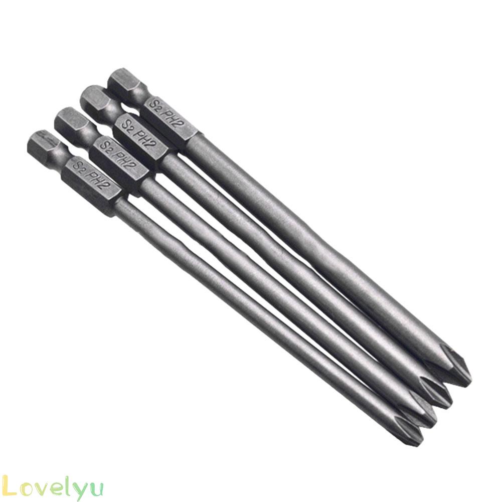 ⭐READY STOCK ⭐16pcs Torx Hex Slotted Cross Head Screwdriver Bits Set 100mm Long Alloy Steel
