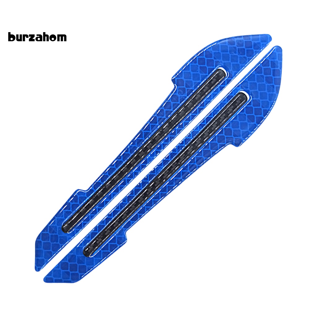 1 Cặp Nhãn Dán Phản Quang Cảnh Báo Đảo Chiều Chống Mài Mòn Cho Kính Chiếu Hậu Xe Hơi