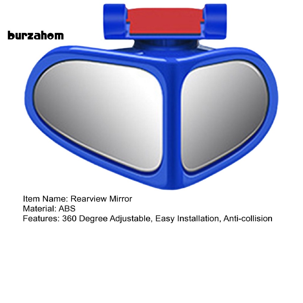 Gương Chiếu Hậu Góc Rộng Xoay 360 Độ Hỗ Trợ Đỗ Xe Hơi