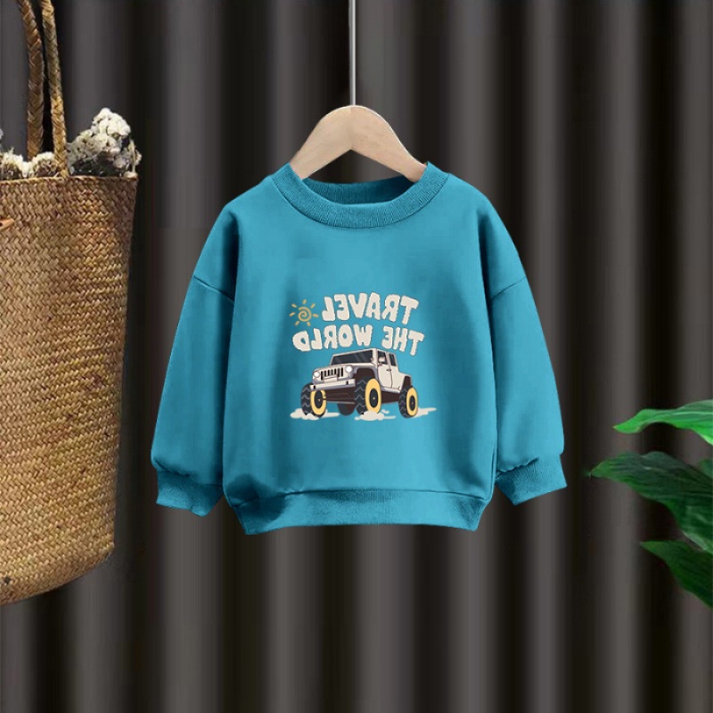 Áo Thun In Chữ Và Hoạt Hình Thời Trang Thu Xuân Dành Cho Trẻ 2023