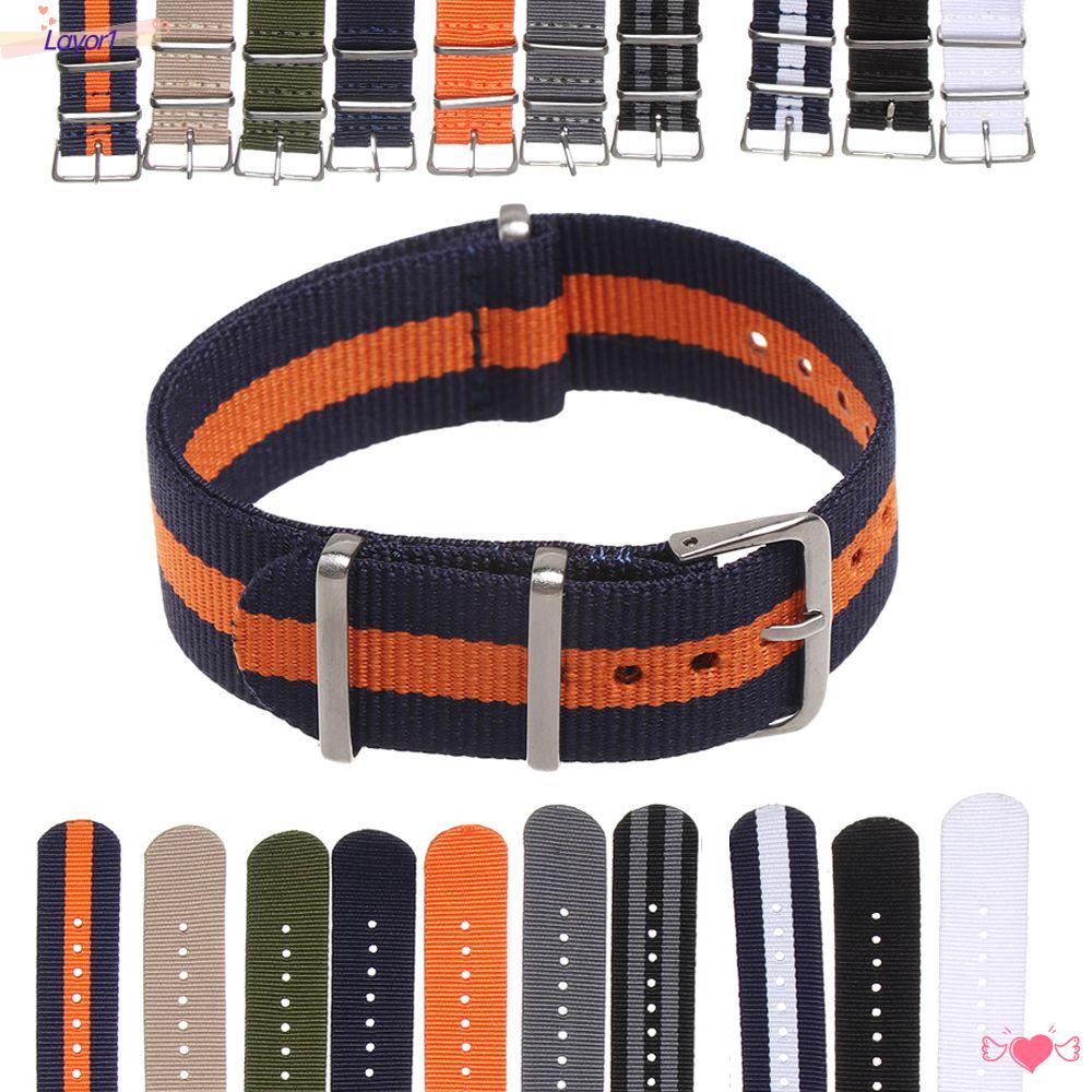 LAYOR1 Dây Đeo Đồng Hồ 18 20 22Mm Có Thể Điều Chỉnh Dành Cho Nam Và Nữ