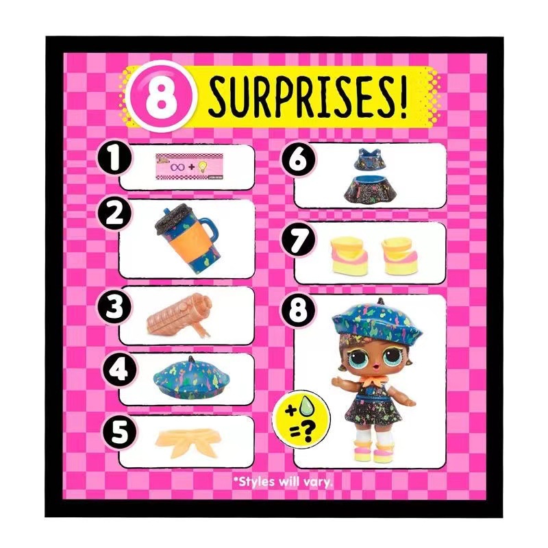 Lol Surprise Hộp Đồ Chơi Búp Bê Phát Quang Độc Đáo