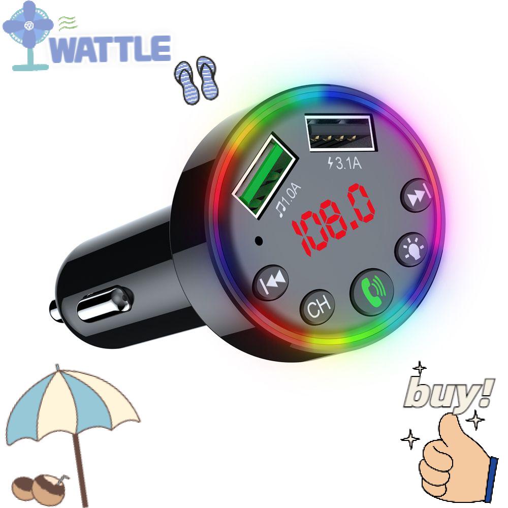 Mô Đun Màn Hình LED Hai Cổng USB Bluetooth Cho Xe Hơi
