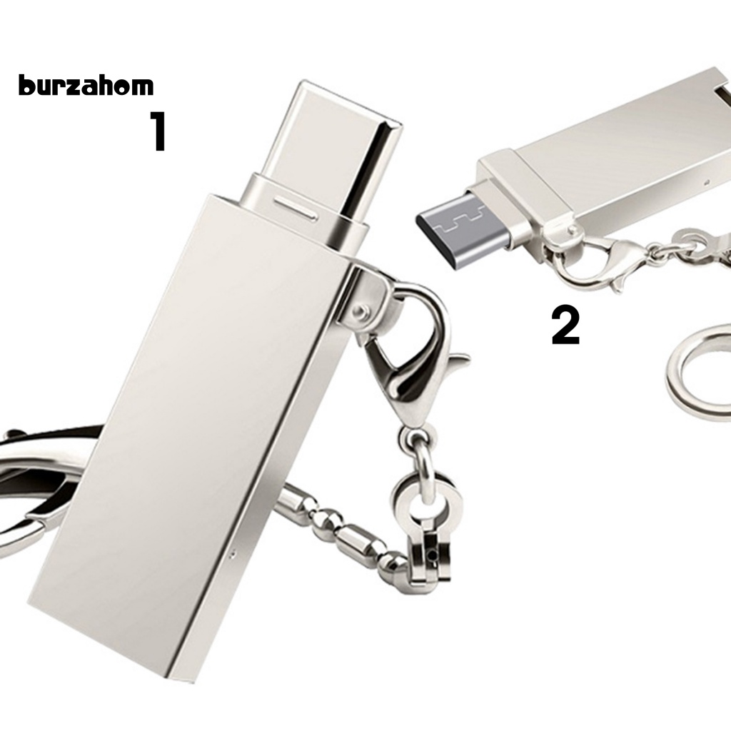 Đầu Đọc Thẻ Nhớ 2 Trong 1 Tốc Độ Cao USB 20 Type-C / Micro USB OTG Cho Điện Thoại