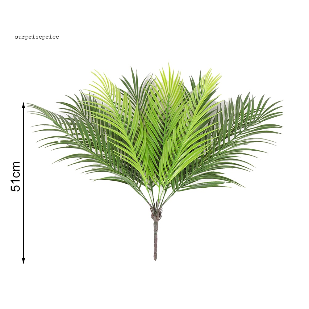 1 Nhánh Lá Cây Nhân Tạo Boston Trang Trí Nhà Cửa DIY