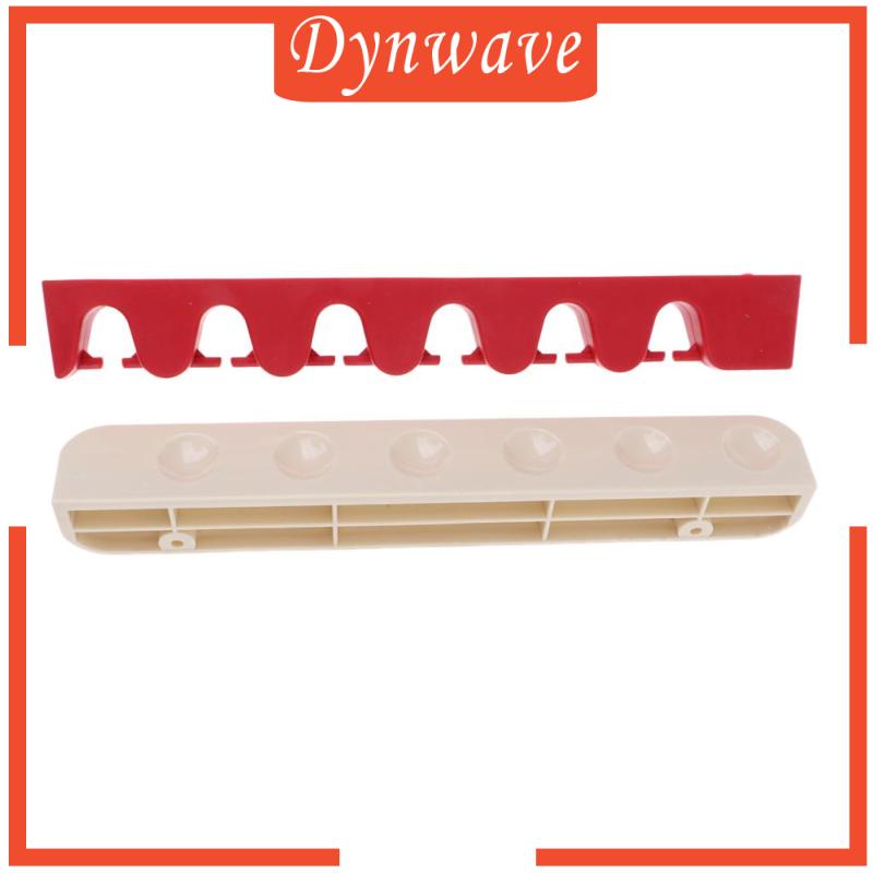 Giá Đỡ Gậy Đánh Bida 6 Ngăn Bằng Cao Su Gắn Tường Tiện Lợi