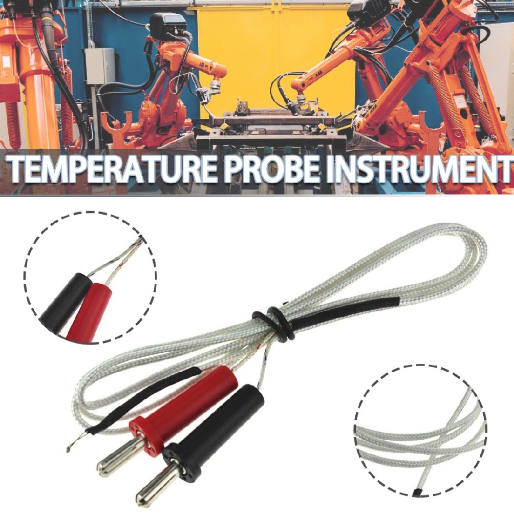 New TP-01A K-type Wire Temperature Test Thermocouple Sensor Probe 100cm Length