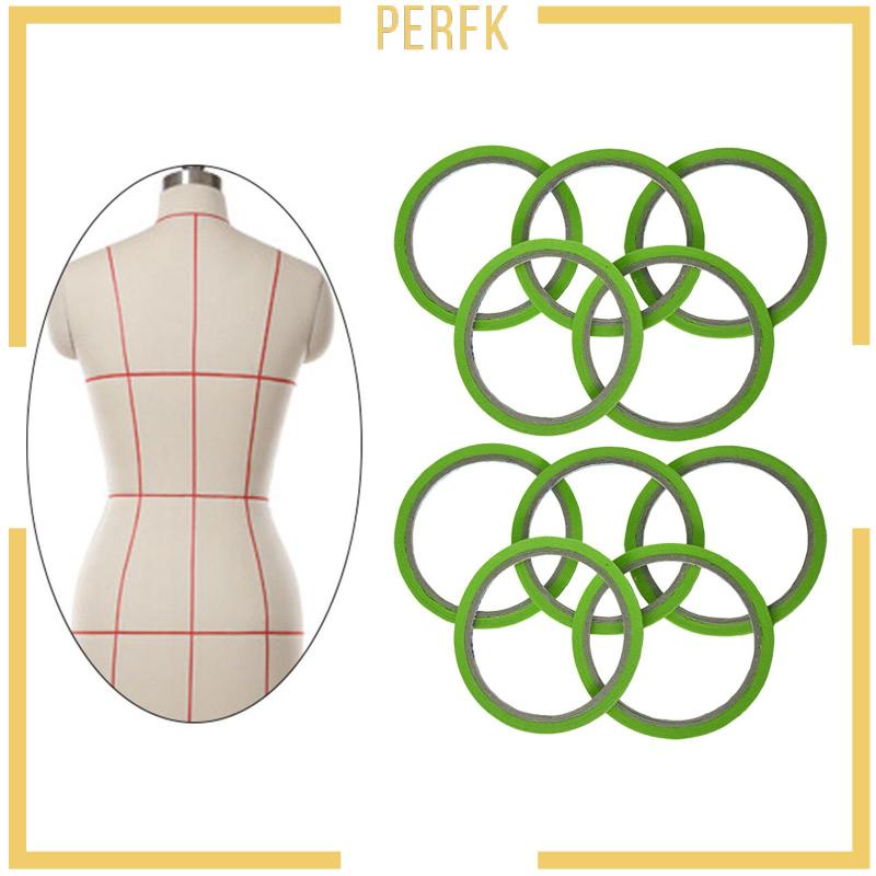 Set 10 Cuộn Băng Keo Mỏng Tự Dính Loại Bỏ Đường Viền Cho Quần Áo