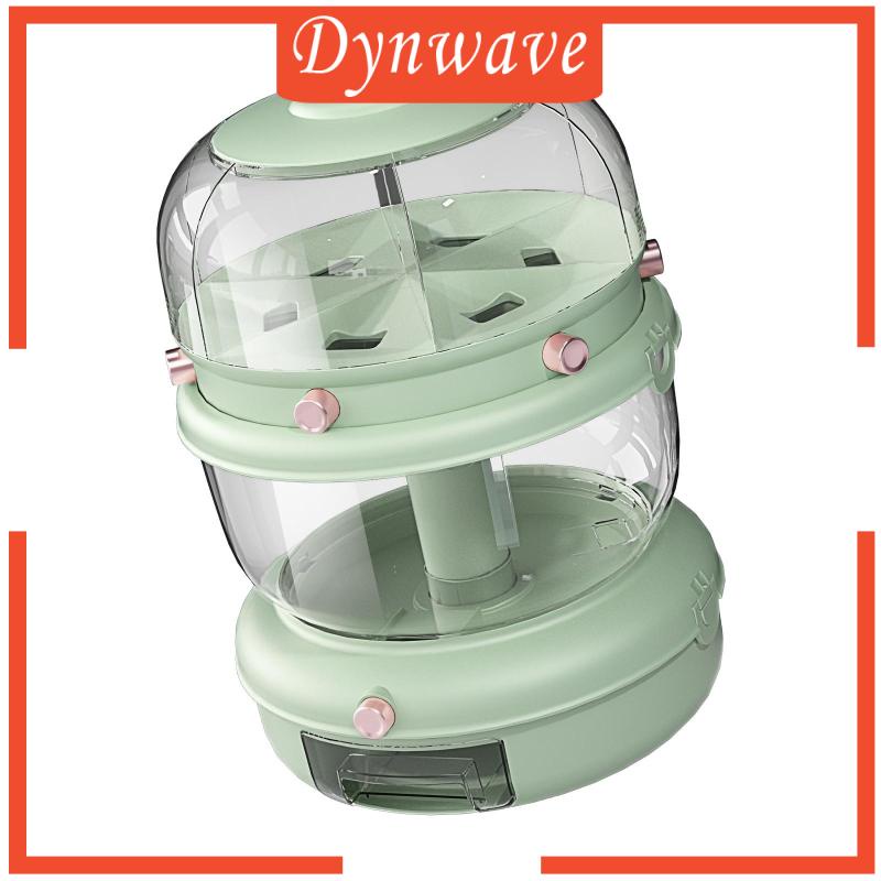 Hộp Đựng Gạo / Ngũ Cốc 6 Ngăn Dạng Xoay Tự Động Dễ Vệ Sinh Và Sử Dụng