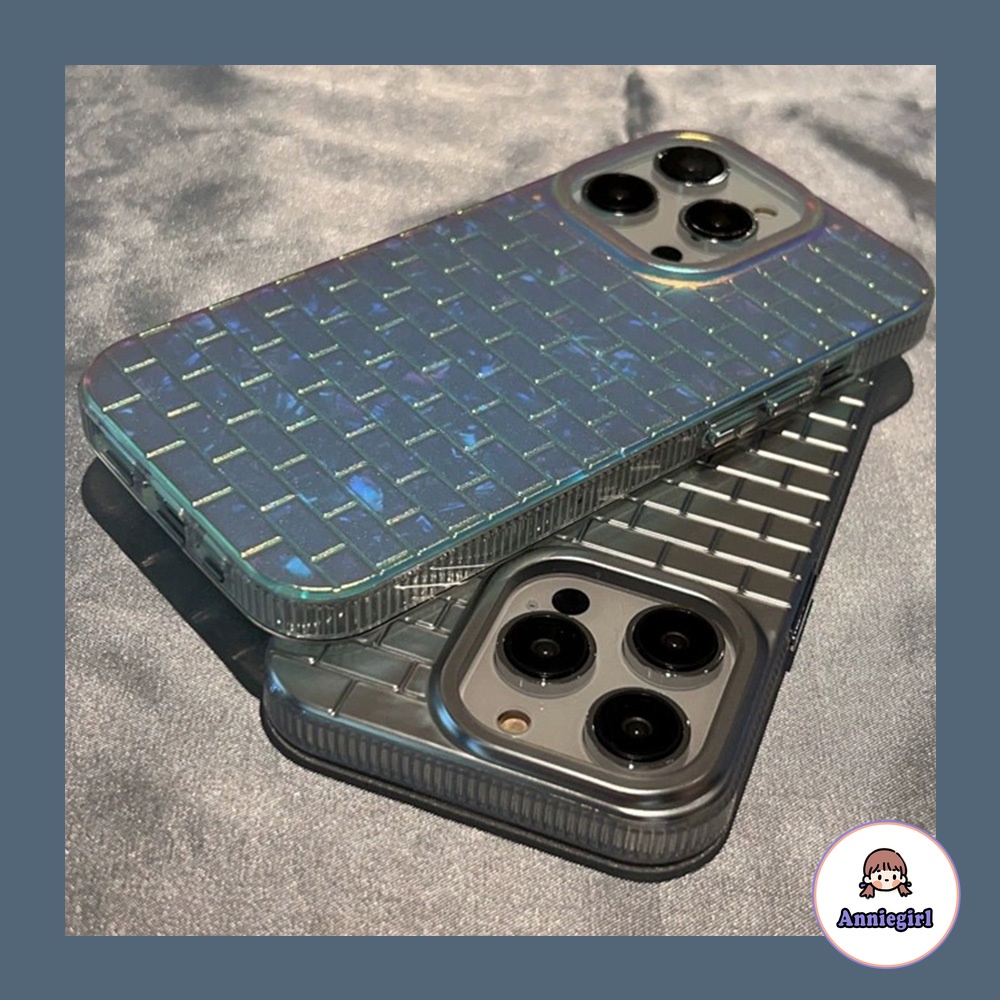 Ốp Điện Thoại TPU Mềm Kết Cấu Viên Gạch Tiên Tiến Màu Laser Cho IPhone 14 Pro Max 11 13 Pro Max 12 Pro Max X XS XR 7 8 Plus