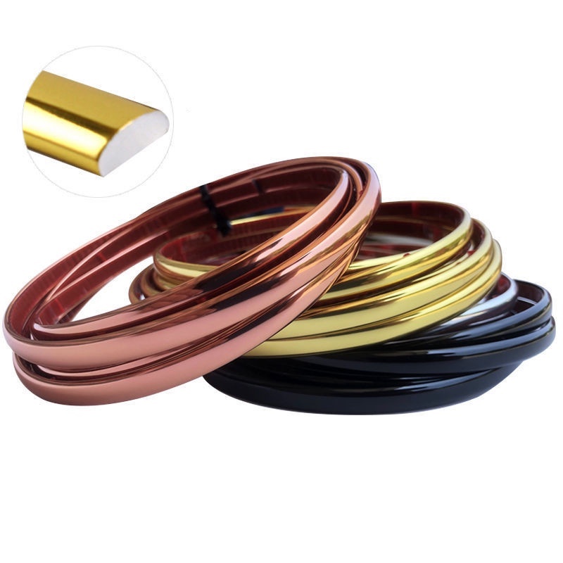 1 Cuộn Băng Keo Dán Viền Tường Bằng PVC Chống Nước 3D