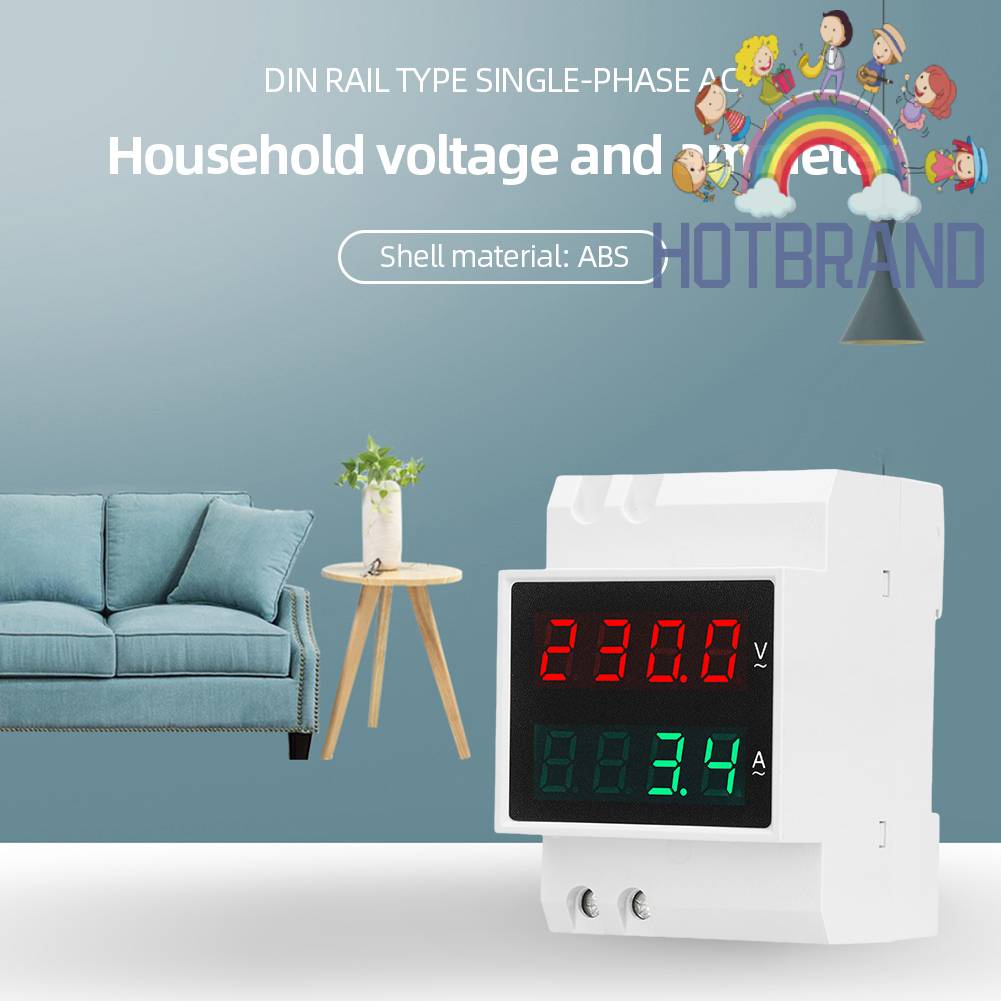 Thiết Bị Đo Dòng Điện AC80-300V 100A