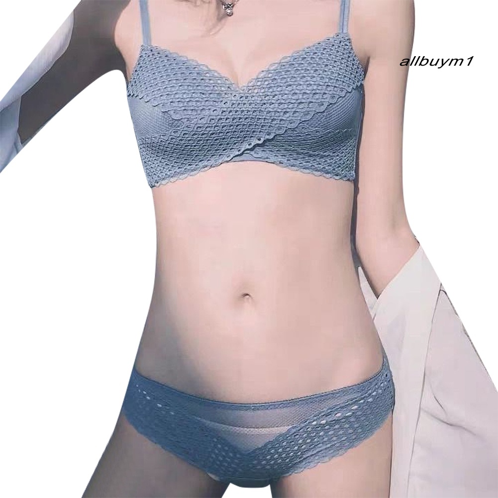 Bộ Đồ Lót Dây Chéo Lưng Thấp Gợi Cảm Cho Nữ