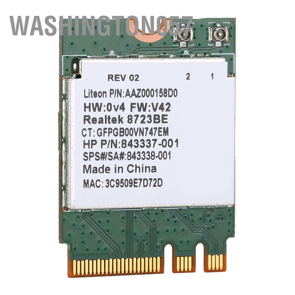 Washington057 Thẻ không dây Bluetooth WIFI 2.4G 2 trong 1 cho Dell/ Toshiba/ Acer/ Asus có khe cắm NGFF M2