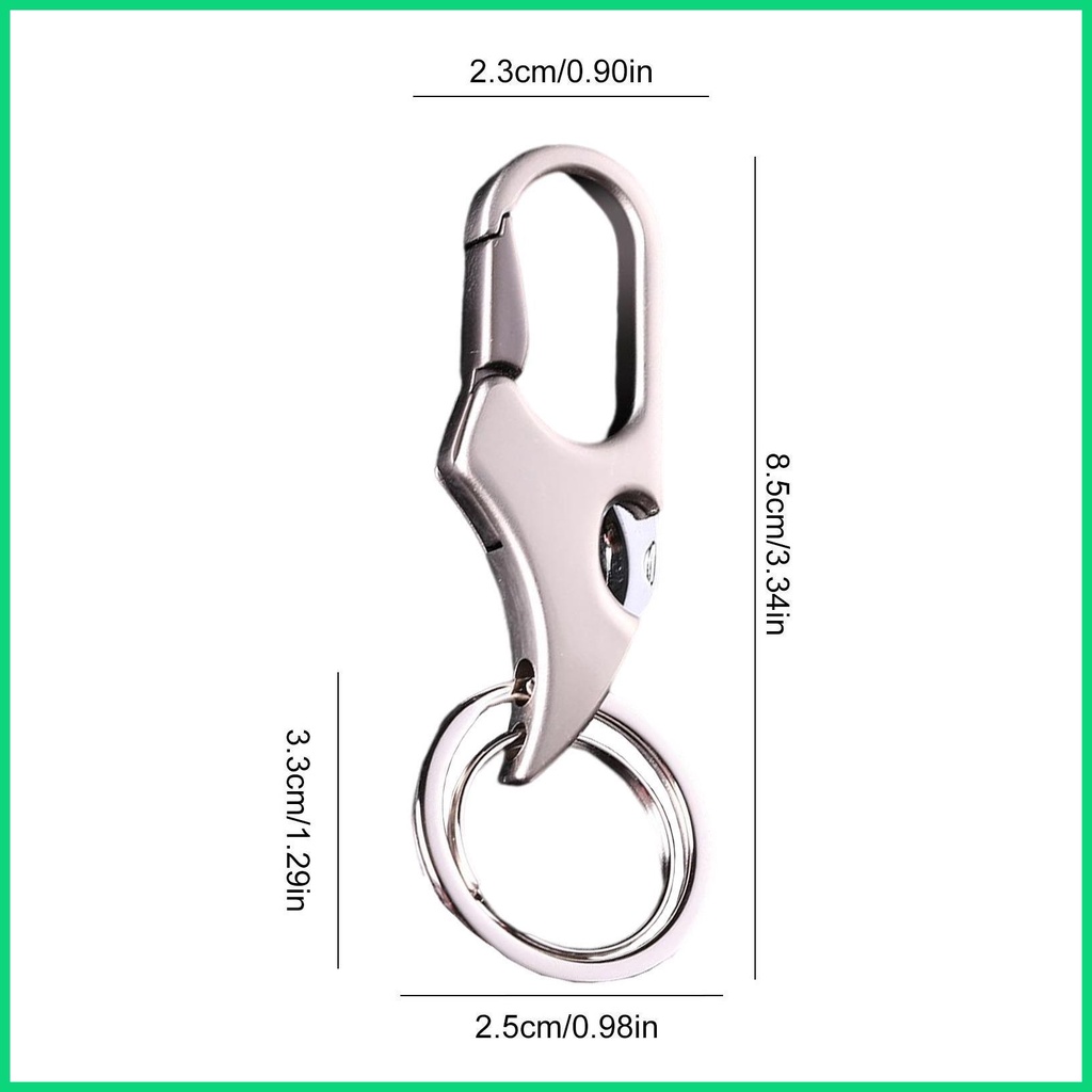Móc Khóa Kiêm Đồ Khui Nắp Chai Đa Năng 3 Trong 1