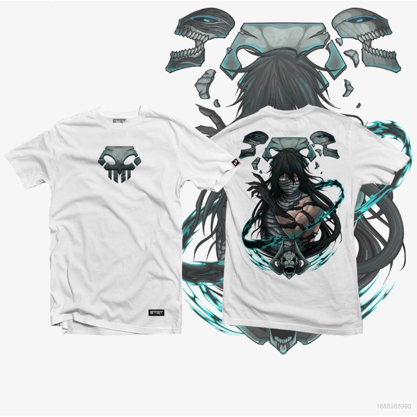Yyds Áo Thun Tay Ngắn In Hình Anime Bleach Ichigo Phong Cách Harajuku Unisex