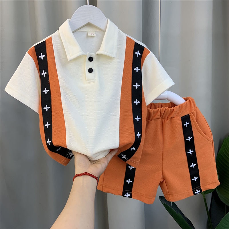 Set Đồ Mùa Hè 23 Món Gồm Áo Thun Tay Cộc Thời Trang Đường Phố Cho Bé Trai