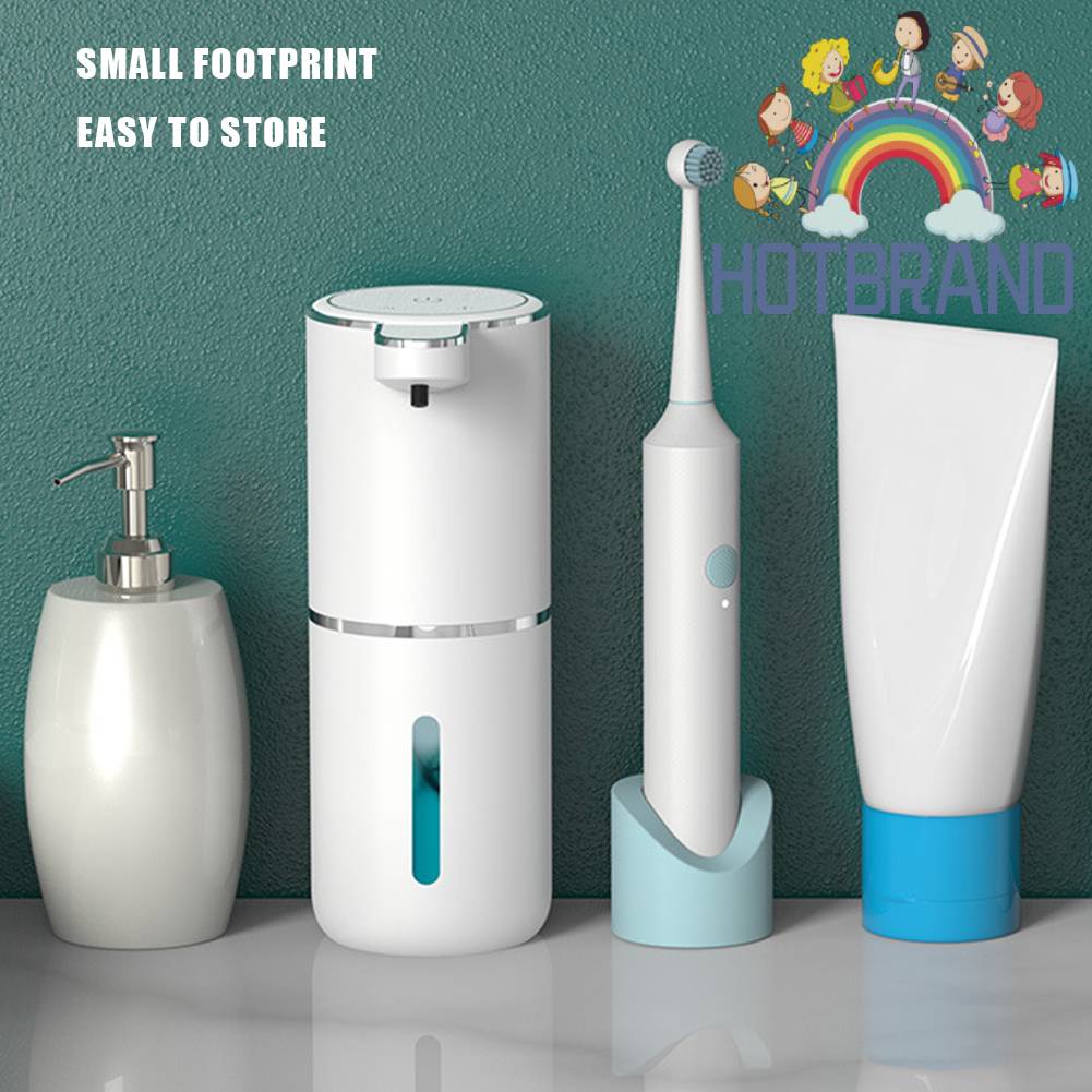 Máy Bơm Xà Phòng Cảm Biến Hồng Ngoại Tự Động Có Thể Sạc Lại Cho Nhà Bếp Nhà Tắm