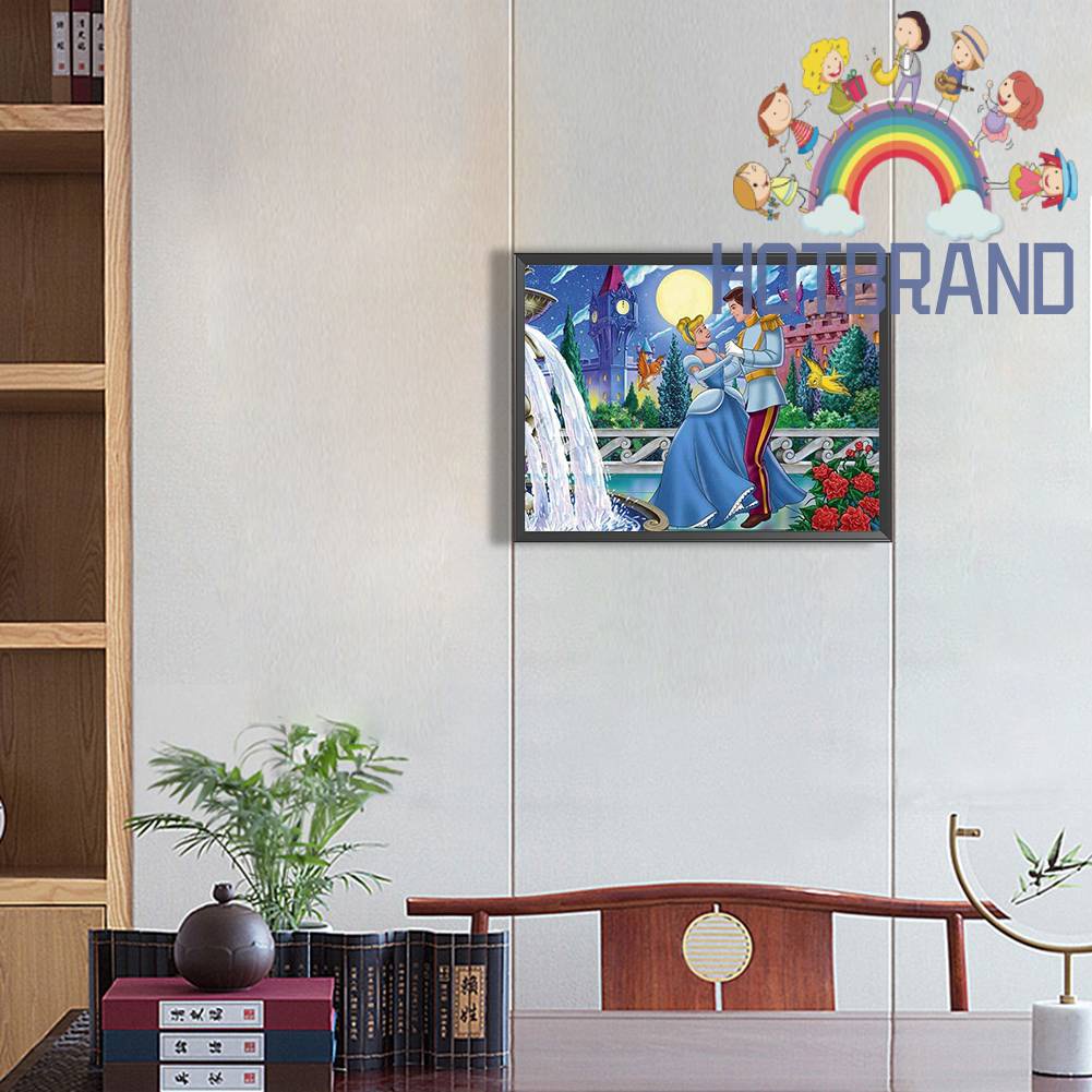 Tranh Đính Đá Kim Cương Toàn Bộ 5D DIY Hình Vẽ Hoàng Tử