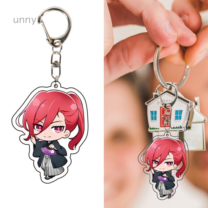 Móc Chìa Khóa Bằng Acrylic Hình Anime Nhật Bản Dành Cho Nam Nữ