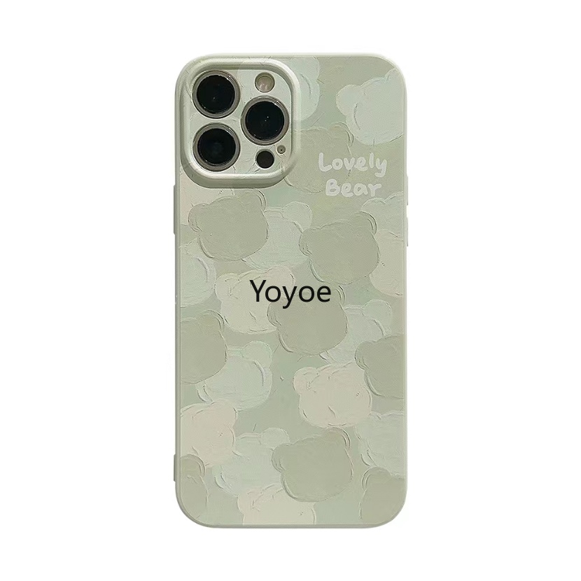 Ốp Điện Thoại Silicon TPU Mềm Chống Sốc Họa Tiết Tranh Sơn Dầu Thời Trang Cho iPhone 14 11 12 13 Pro Max 14 Plus