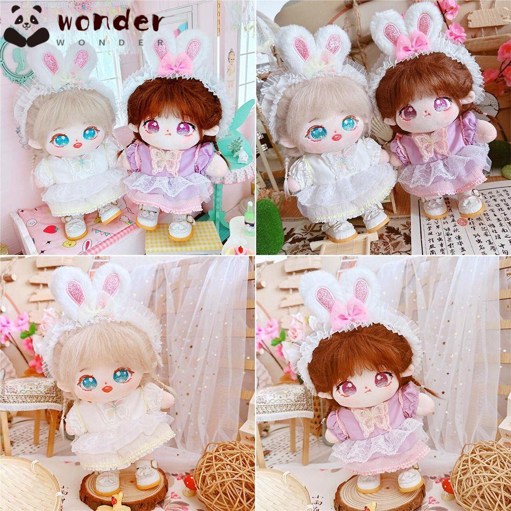WONDER Đầm Cưới Xinh Xắn Cho Búp Bê 20cm