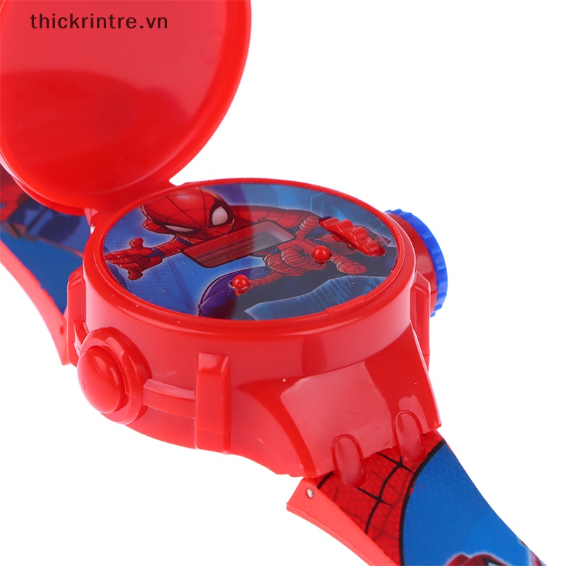 DISNEY Đồng Hồ Đeo Tay Chiếu Hoạt Hình 3D Ptojectio Cho Bé