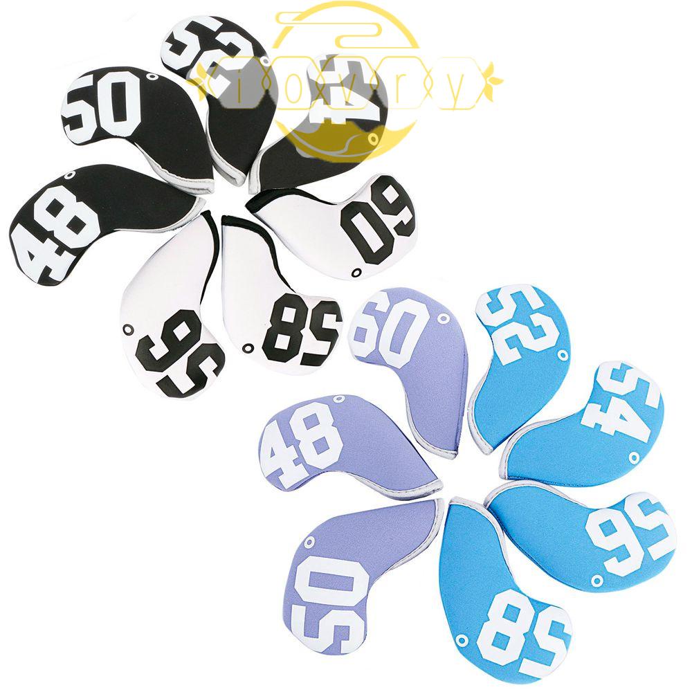 IVORY Bộ 7 Vỏ Bọc Bảo Vệ Đầu Gậy Đánh Golf Chống Bụi Siêu Bền