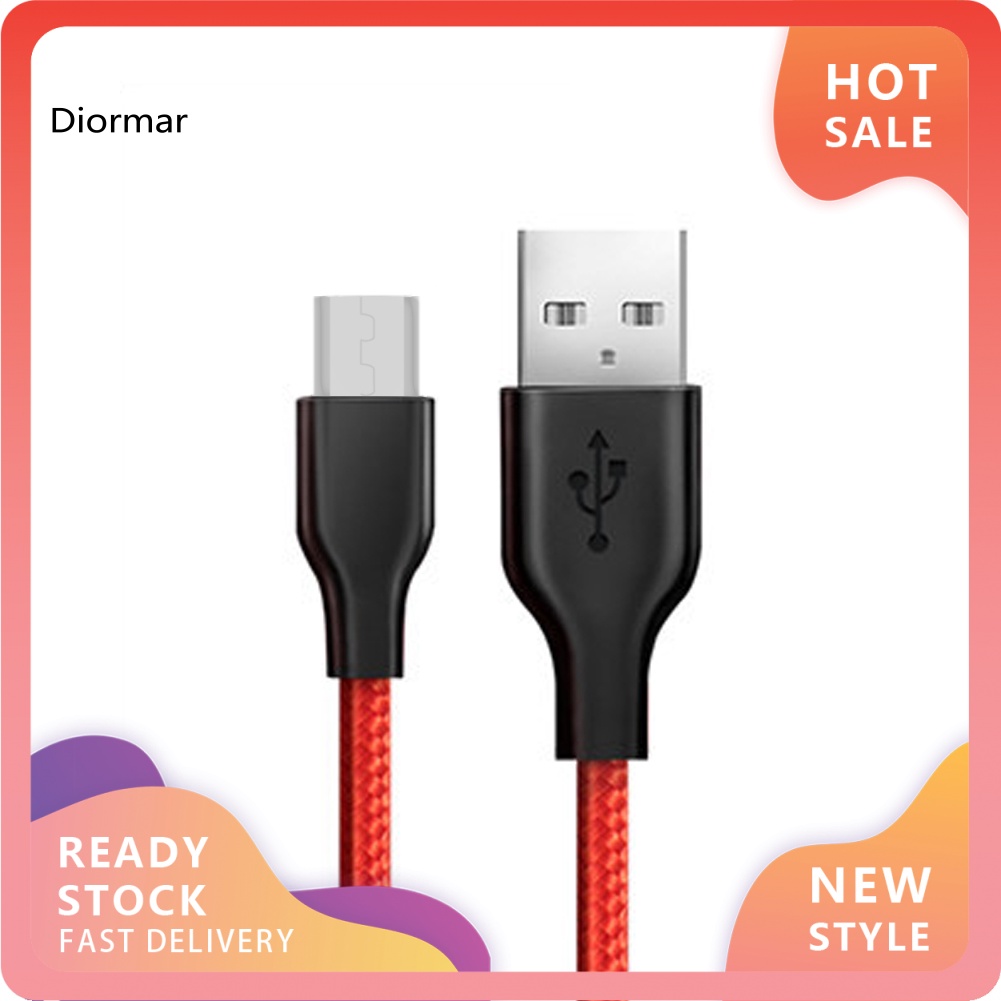 Dây Cáp Sạc Truyền Dữ Liệu Micro USB / Type C 1m Cho Điện Thoại Di Động