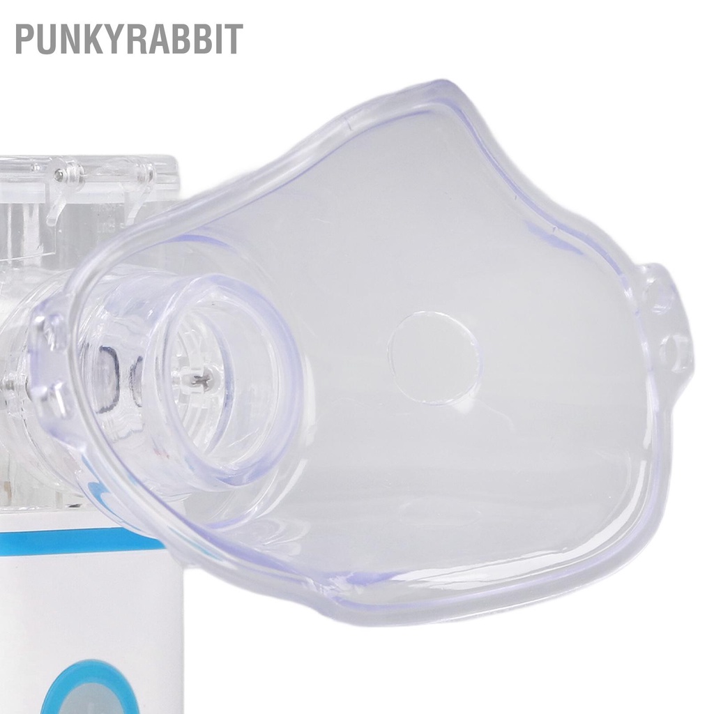 PunkyRabbit Máy Xông Khí Dung Mini Di Động Cầm Tay Dành Cho Người Lớn Trẻ Em Du Lịch Êm Hộ Gia Đình Sử Dụng Siêu Âm Thanh Mát Sương Hơi Nước Hít