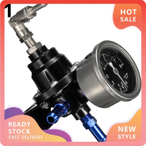 Bộ Điều Chỉnh Áp Suất Nhiên Liệu Kèm Đồng Hồ Đo kPa Cho Xe Hơi