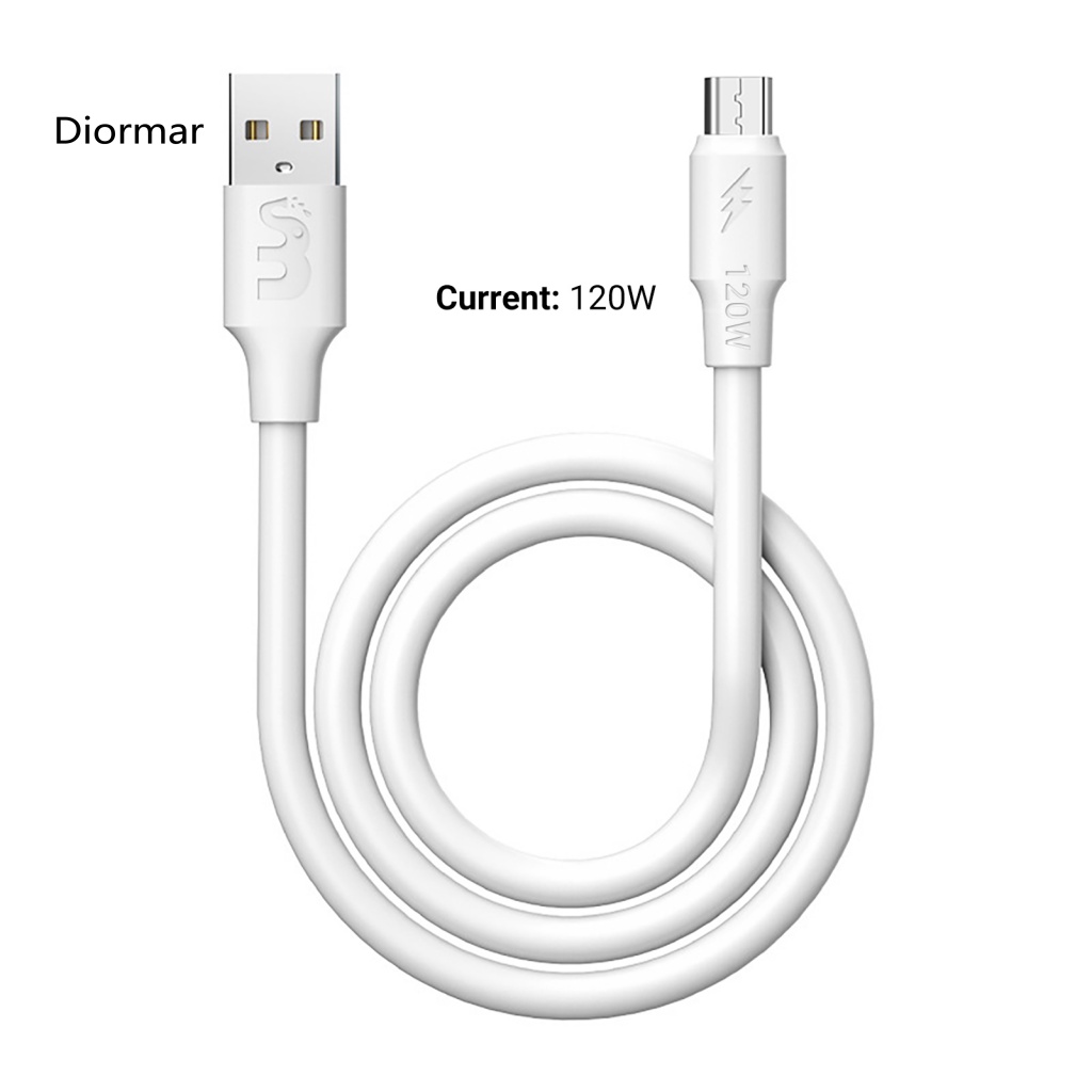 Dây Cáp Sạc Dữ Liệu Micro USB Type-C 8Pin TPE 120W Cho iPhone