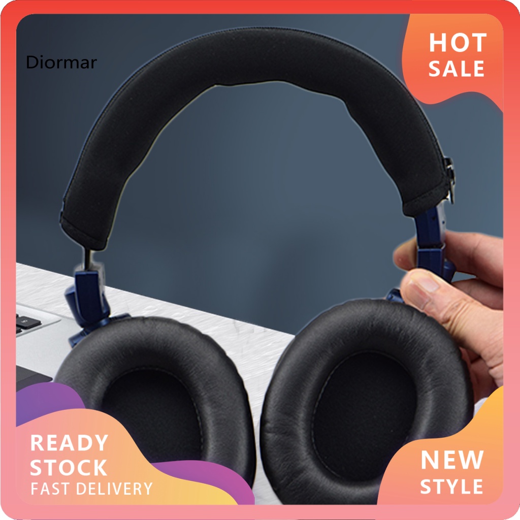 Đệm Bọc Đầu Tai Nghe Bằng Da Giả Mềm Mại Thay Thế Cho Audio Technica ATH-M50X M30X M40X