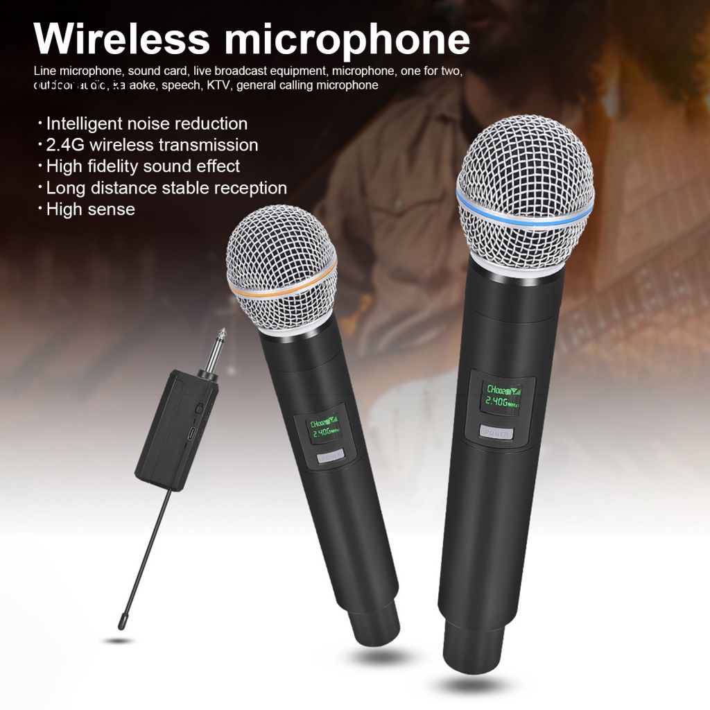 1 Bộ Vi Mạch Âm Thanh Không Dây 24G Giảm Tiếng Ồn