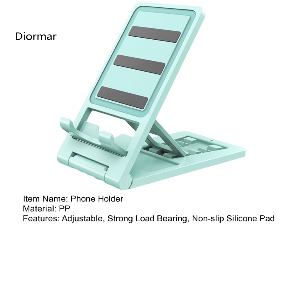 Giá Đỡ Điện Thoại / Máy Tính Bảng Mini Để Bàn Tùy Chỉnh Chiều Cao Chống Trượt Tiện Dụng