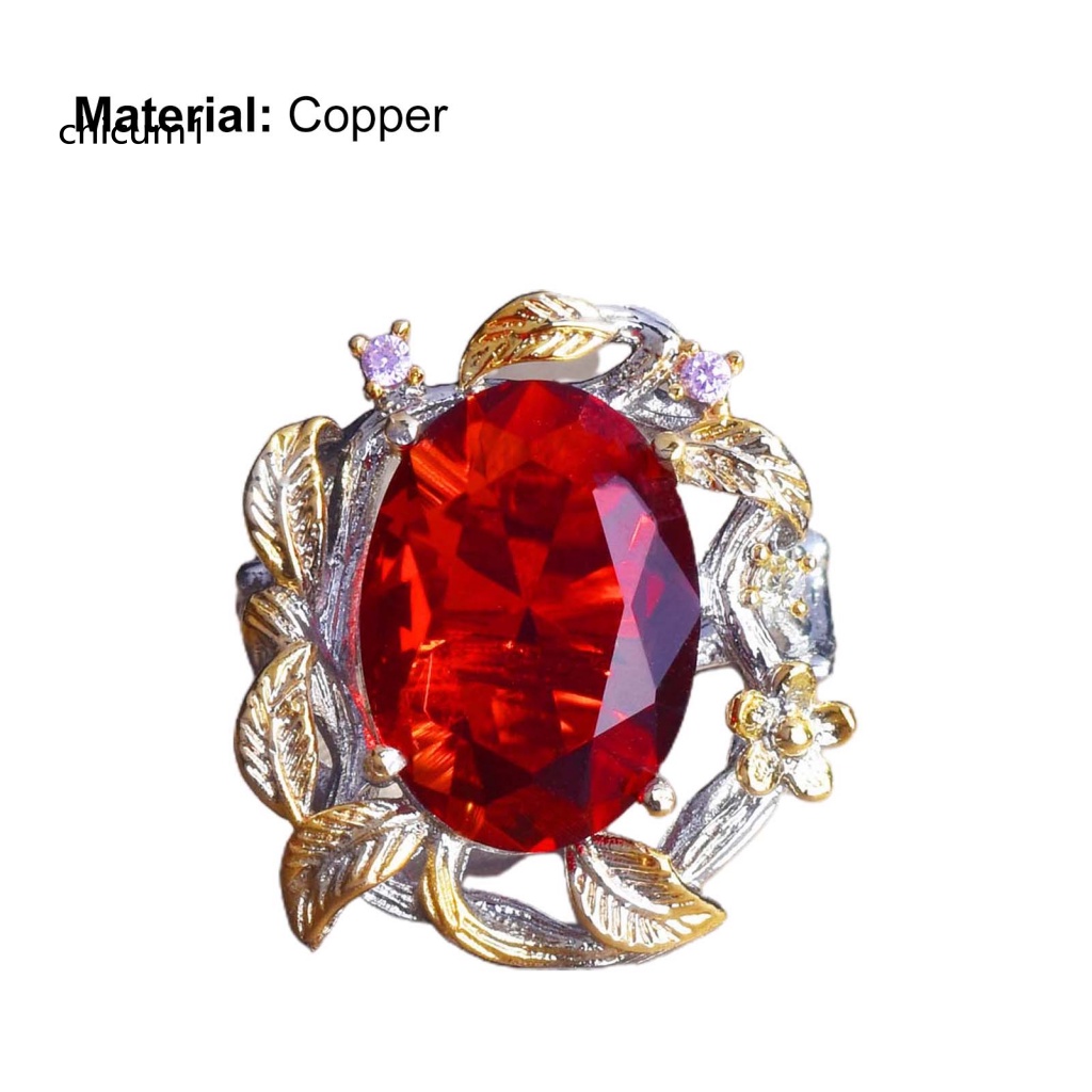 Nhẫn Hở Hình Chiếc Lá Màu Sáng Điều Chỉnh Được Thời Trang Cho Bạn Gái Mặc Hàng Ngày