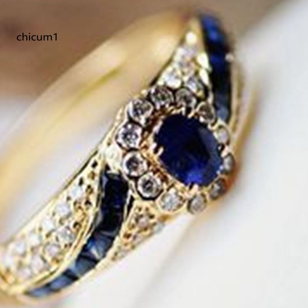 Nhẫn Cưới Đính Đá Lấp Lánh Cao Cấp Sang Trọng Cho Nữ